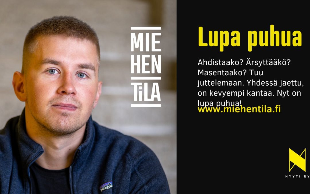 Lähde mukaan Nyytin MiehenTila-vertaisryhmiin