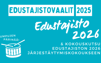 Opiskelijakunta TUOn Edustajisto 2026 ja kokouskutsu Edustajiston 2026 järjestäytymiskokoukseen